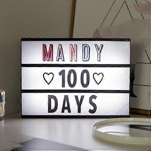 Buy Alphabet Handmade Puzzle Light Box Decoration Night Light Home