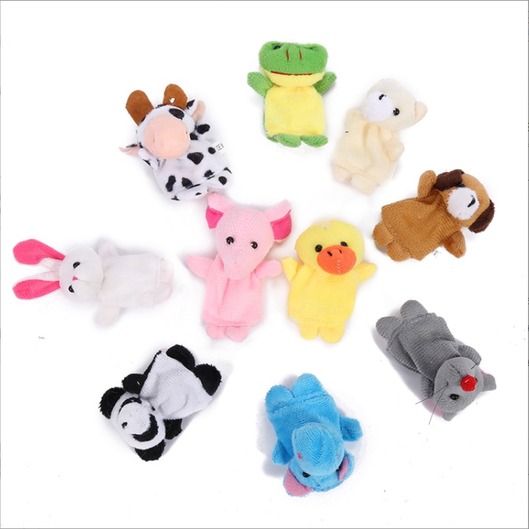 Buy Animals Finger Puppets Toys The Enormous Turnip Story Telling ...
