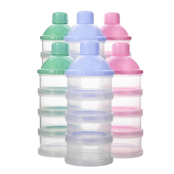 Buy Infant Formula Dispenser with 4/5 Separate Sections Baby Food ...