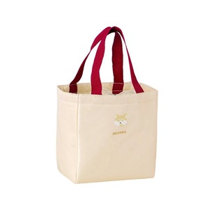 Lunch Bag Food Storage Tote Bags Aluminum Foil Lunch Box Portable Picnic Bag - Beige
