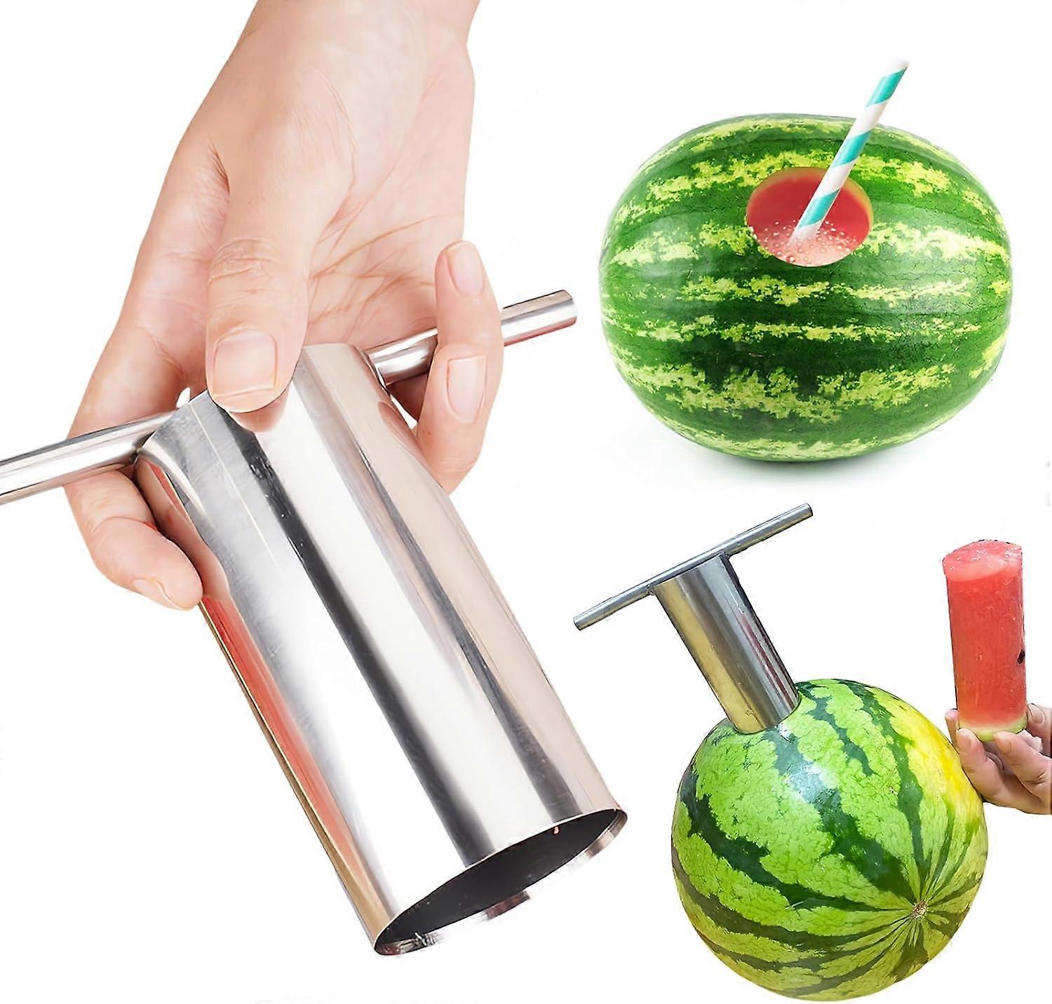 Buy Stainless Steel Watermelon Puncher Cutter - Melon Opener Cutter ...