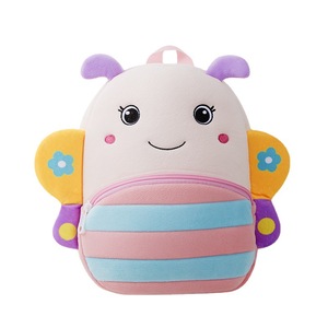 Toddler Backpack For Boys And Girls, Cute Soft Plush Toddler Bag Animal Cartoon Small Mini Backpack Little For Kids 1-6 Years