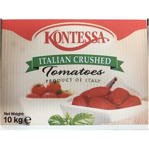 Kontessa Tomatoes Crushed Italian Bag in a Box 10kg x 1