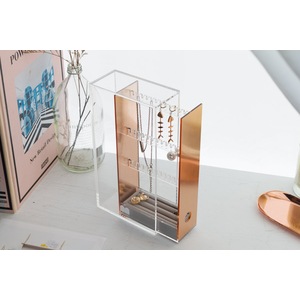 Moosy Life Moonlight Rose Gold Dust Proof Jewelry Organize Box