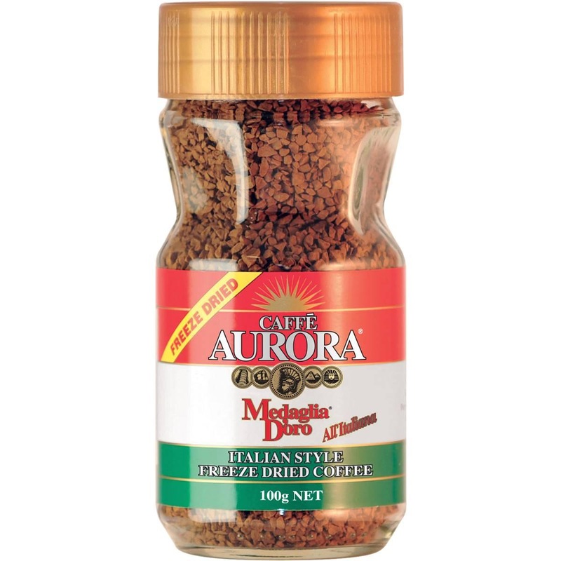 Buy Caffe Aurora Italian Style Freeze Dried Coffee Jar 100g MyDeal