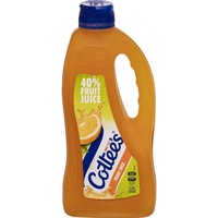 Cottees Orange Crush Cordial Syrup Bottle 1L