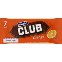 Mcvites Club Orange Biscuits 7 Pack 154g