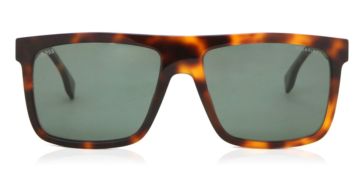 BOSS Men's Sunglasses - 1440/S Black/Grey Polarized Lenses | 59mm Lens, 17mm Bridge, 150mm Arm