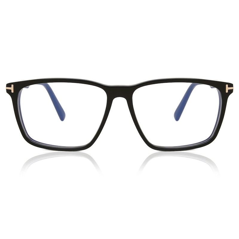 Buy Tom Ford FT5959-B Blue-Light Block 001 Men Eyeglasses - MyDeal