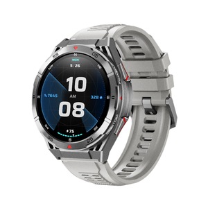 GPS Smart Watch Dual-Band AMOLED, 3ATM Waterproof for Men and Women-Silver