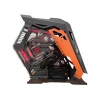 Gaming Computer Special Edition Iron Case with Intel Core i9-11900F, 16GB RAM, Tempered Glass Case, Liquid Cooling