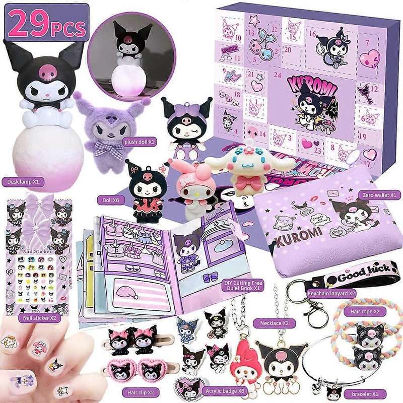Buy 2024 Christmas Advent Calendar Countdown Kuromi My Melody