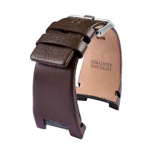 32MM Notched Leather Strap For Diesel DZ1216 DZ1273 DZ4246 Watch Strap