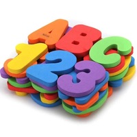 36 Pcs Kid Toy Kids Bath Toys Bath Numbers Educational Bath Toys Bath Letters