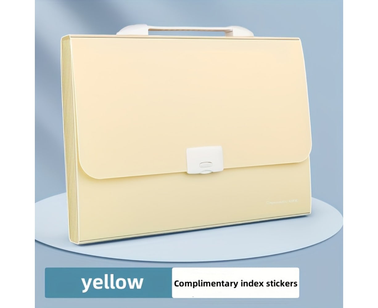 Buy Accordian File Folder Organizer 13 Pockets Expanding File Case with ...