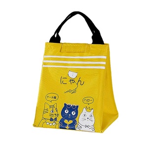 Cartoon Cat Portable Meal Bag Lunch Bag Lunch Box Bag Picnic Bag
