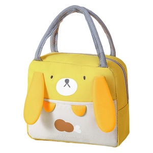 Cartoon Handheld Lunch Box Bag Reusable Thickened Large Capacity Bag Adult Worker Lovely Lunch Box