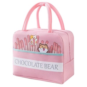 Cute Lunch Tote Bags Lunch Box Lunch BagReusable Small Leakproof Cooler Lunch Box Bags for School Work Office Picnic or Travel