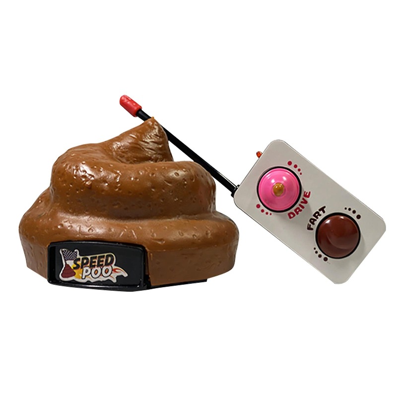 Buy Toy Remote Control Poop Car Funny Spoof Novelty