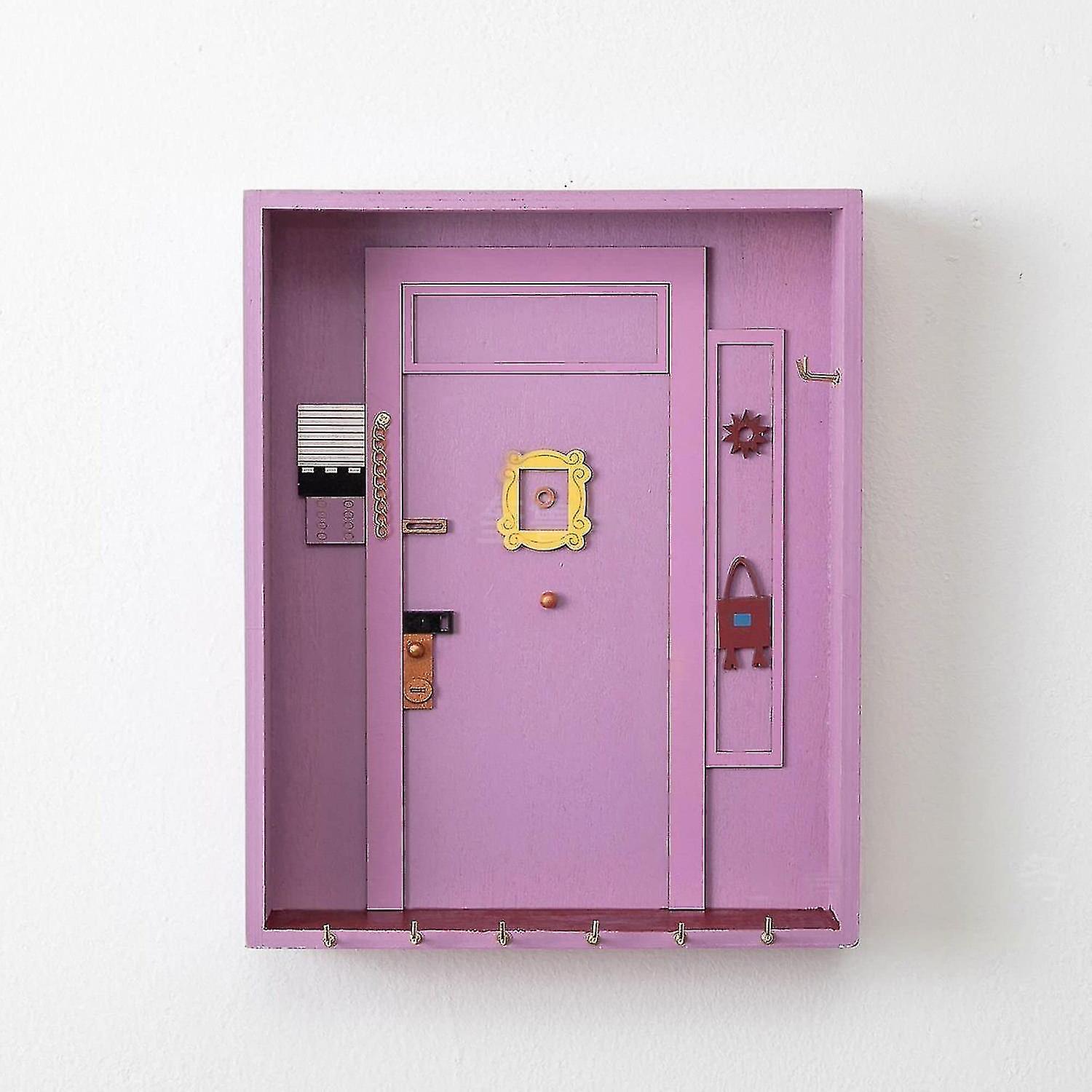 Buy Friends Monica's Apartment 3d Door Home Decor Key Storage Hanger ...