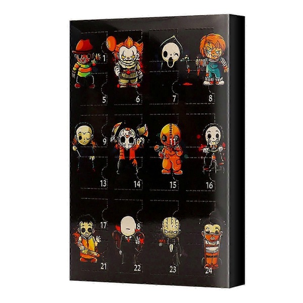 Buy Halloween Advent Calendar Horror Figures Advent Calendar Blind Box ...