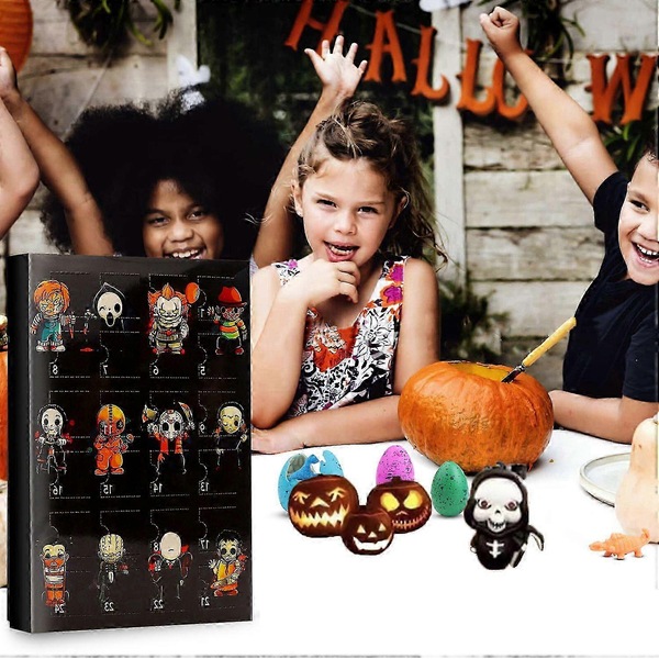 Buy Halloween Advent Calendar Horror Figures Advent Calendar Blind Box ...