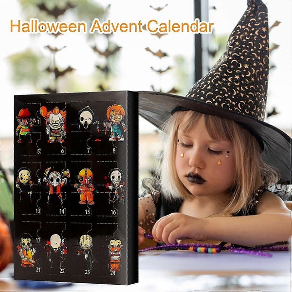 Buy Halloween Advent Calendar Horror Figures Advent Calendar Blind Box ...