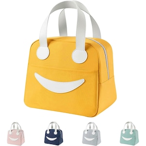 Insulated Lunch Bag Cute Tote Bag Easy Clean Lunch Box Bag