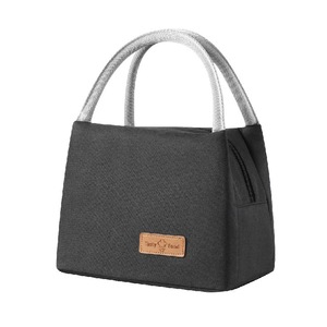 Insulated Lunch Bag with Handle Zipper Closure BPA-Free Waterproof Reusable High Capacity Lunch Tote Bag Lunch Box Bag