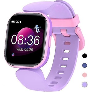 Kids Fitness Activity Tracker Watch, 1.4" Diy Watch Face Ip68 Waterproof Kids Smart Watch With 19 Sport Modes, Pedometers, Heart Rate, Sleep Monitor