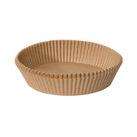 50Pcs/Box Baking Papers Disposable Microwaved Round Oil-proof Cake Muffin Liners for Daily Use Khaki
