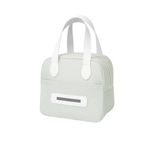 Lunch Bag Rice Insulated Bag Large Capacity Lunch Box Bag Waterproof Ice Bag Office Lunch Bag Handheld Storage Bag PUW0490