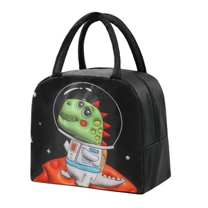 Lunch Box Bag Kawaii Portable Food Thermal Bag Stylish Stain Resistant Lunch Box Tote Bag for School