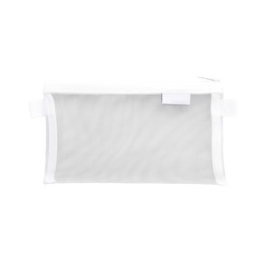 Multifunctional Mesh Pen Bag Pencil Case Makeup Tool Bag Storage Pouch Purse