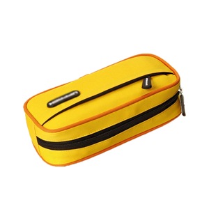 Pen bag simple elementary school junior high school double-layer pencil case stationery box