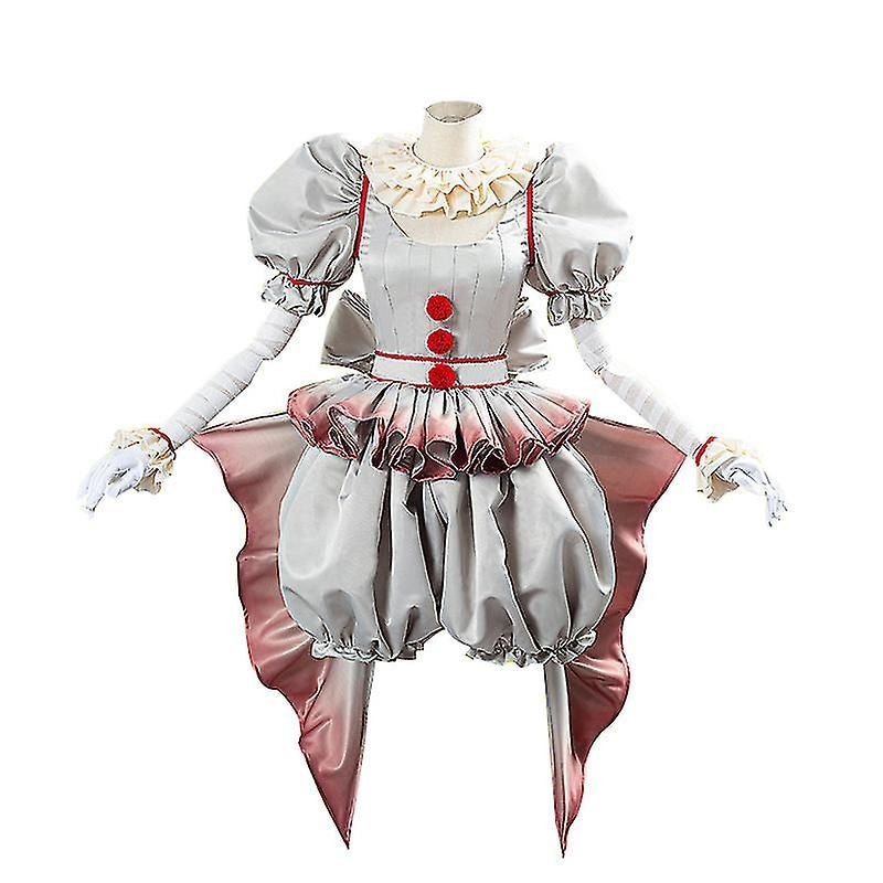 Buy Pennywise Cosplay Costume Horror Pennywise The Clown Costume Outfit