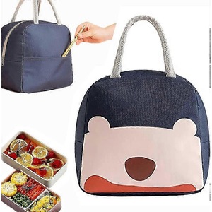 Portable Lunch Bag, Insulated Lunch Bag, Kids Lunch Bag, Insulated Lunch Box Bags, Insulated Lunch Bag for Work Women, for Kids, Women (Blue)