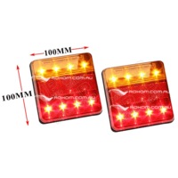 Roxom LED Boat Trailer Lights 100 x 100 Boat Trailer
