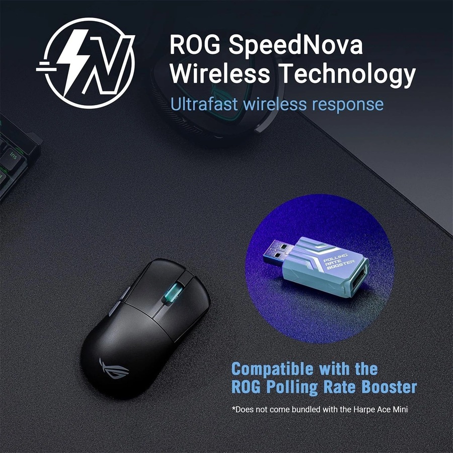 Buy ASUS ROG Harpe Ace Mini Wireless Gaming Mouse - Black - Everyday ...