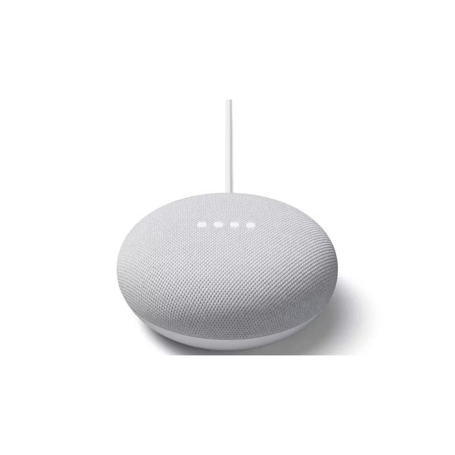 Google Nest Mini – Smart Speaker with Google Assistant – Chalk - Open Never Used - (AU Version)