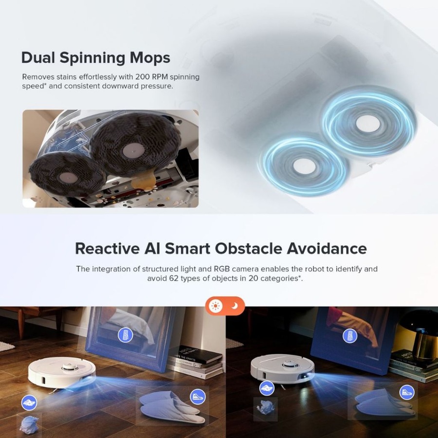 Liftable Buy Roborock Q Revo MaxV Robot Vacuum Mop Extend 7000Pa Suction Power ...