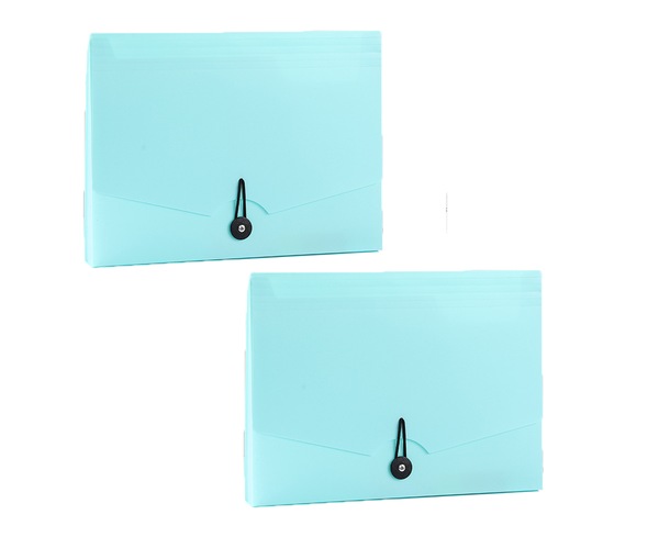 Buy 2 Pack 12-Pocket Expanding File Folders - MyDeal Australia