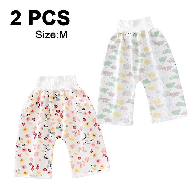 Buy 2 Packs Waterproof And Leakproof Diaper Pants Potty Training Cloth