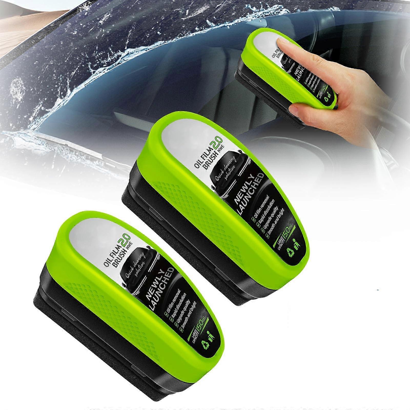 thumbnail image 2 of 2-Pack Car Windscreen Glass Oil Film Remover – 150ml Automotive Cleaner With Brush 2 of 5