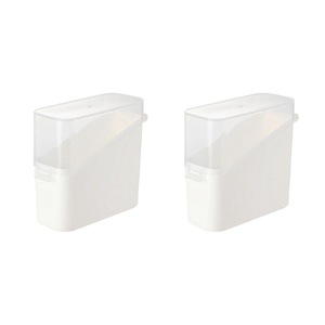 Cheese Slice Storage Container,Cheese Slice Holder Tea Bag Organizer Box Airtight Food Keeping Box
