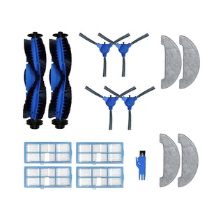 Set Ricambi Per Robot Aspirapolvere D5 Series (D5S / Pro / Pro+) - Spazzole, Filtri, Moci E Strumento Pulizia