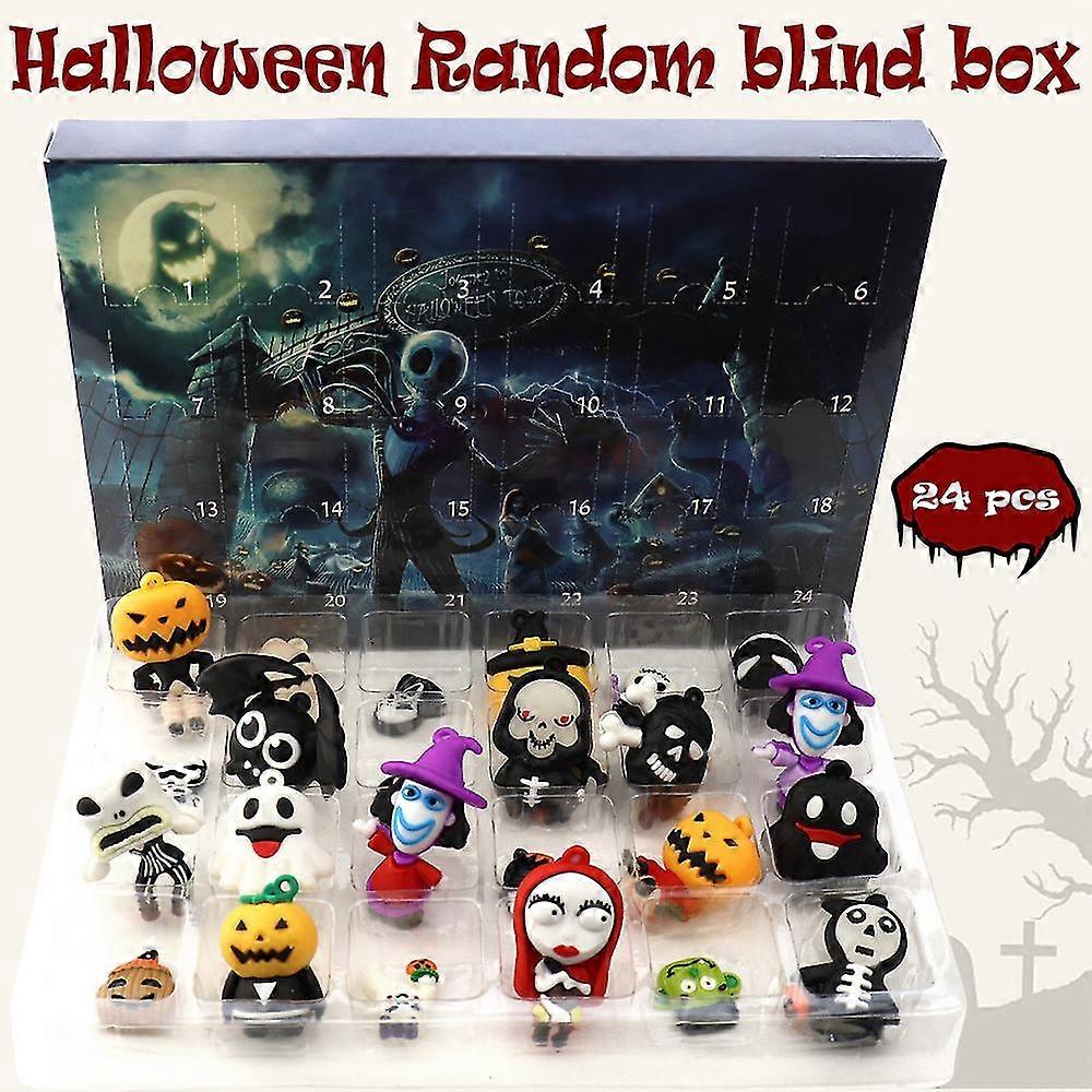 Buy JOYBUY 2025 Halloween Horror Night Advent Calendar – 24-Piece Gift ...