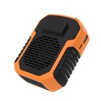 New Arrive 6000mAh Portable Waist Clip Fan Belt Fan Body Fan Strong Airflow, 3 Speeds, Rechargeable belt clip fan with USB port