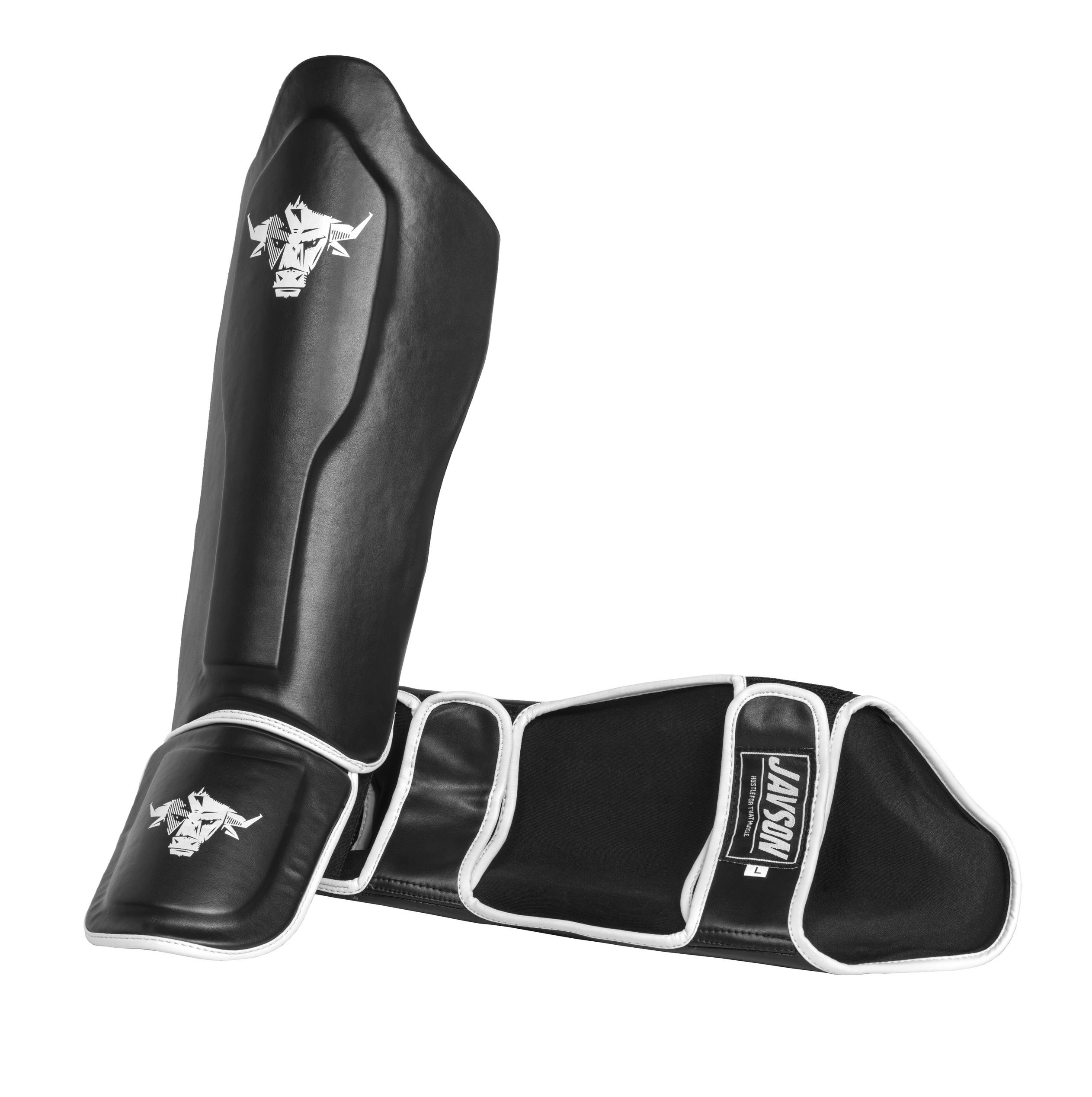 Buy Shin Guards for Boxing and MMA Training Artificial Leather Shin ...