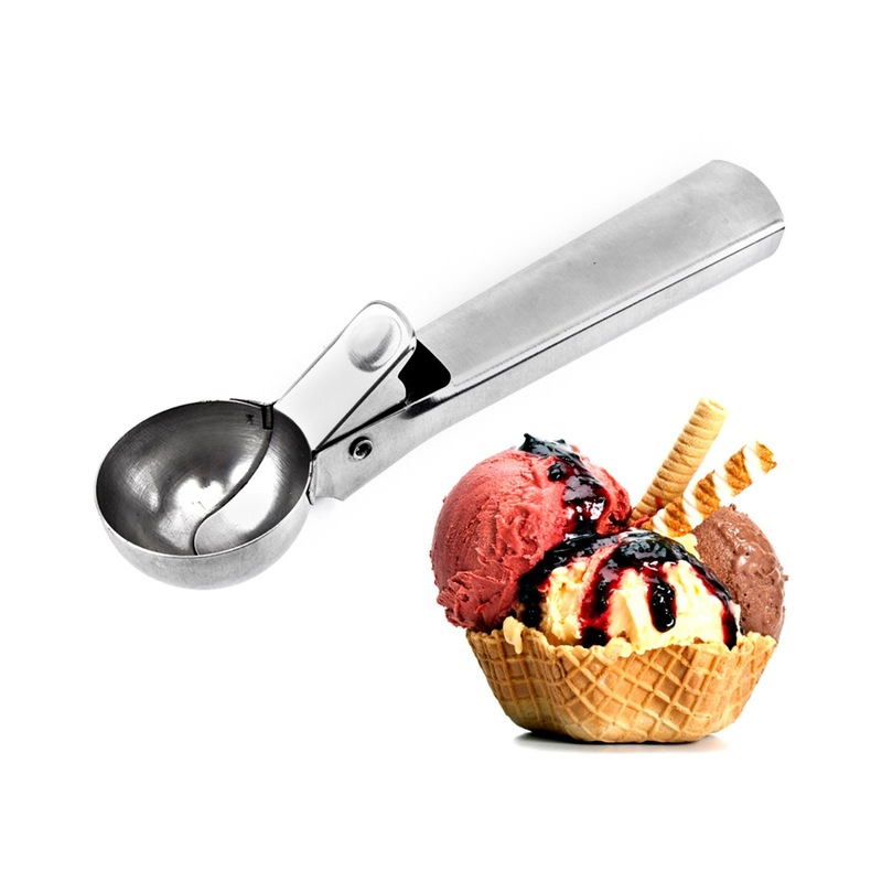 Buy Stainless Steel Ice Cream Ball Scoop Maker Fruit Potato Mash Home